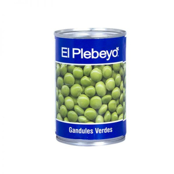 GUANDULES VERDES PLEBEYO LATA 425 G